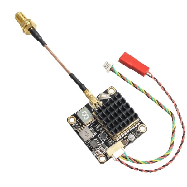 AKK FX2 4.9G-5.8G VTX-Dominator Support Audio 250mW/500mW/1000mW/2000mW Power Configuration for Fpv Drone Vtx